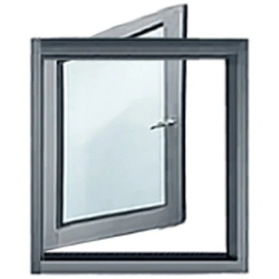 Nach außen öffnende Fenster